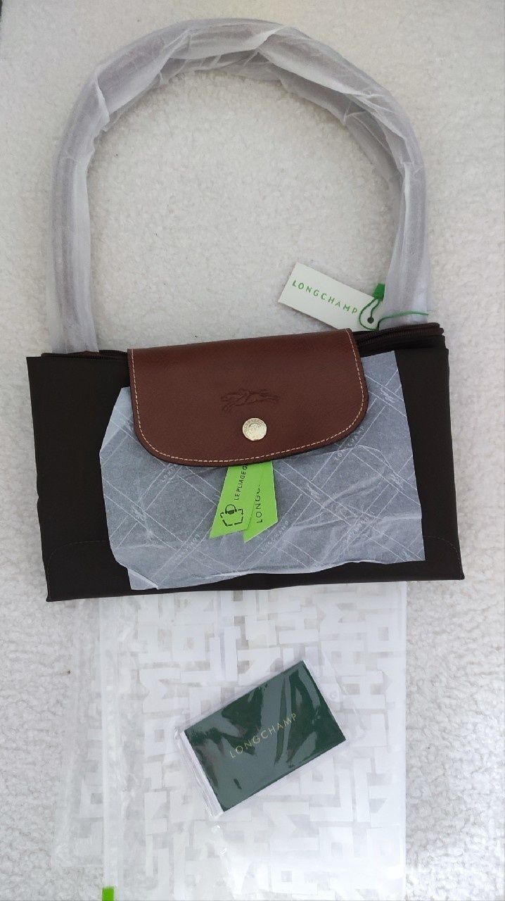 Torebka Longchamp L Brąz Czekolada