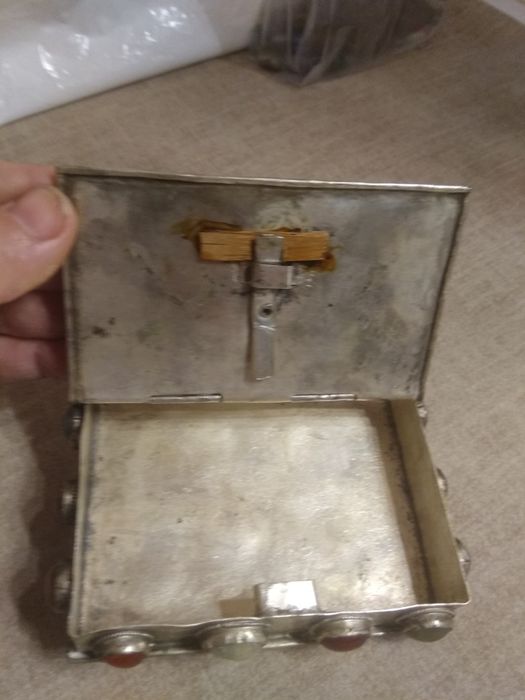 Свадебная шкатулка с камнями, натуральный камень украшение, шкатулка