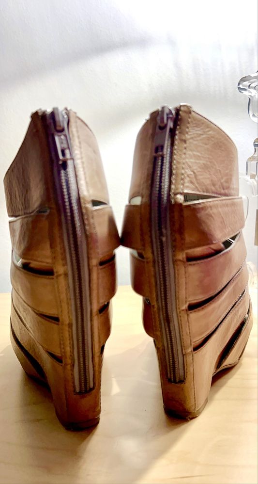 Sandalias de cunha Ash