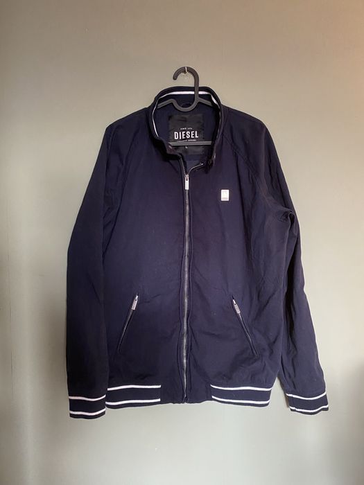 Granatowa szwedka kurtka przejściowa diesel L