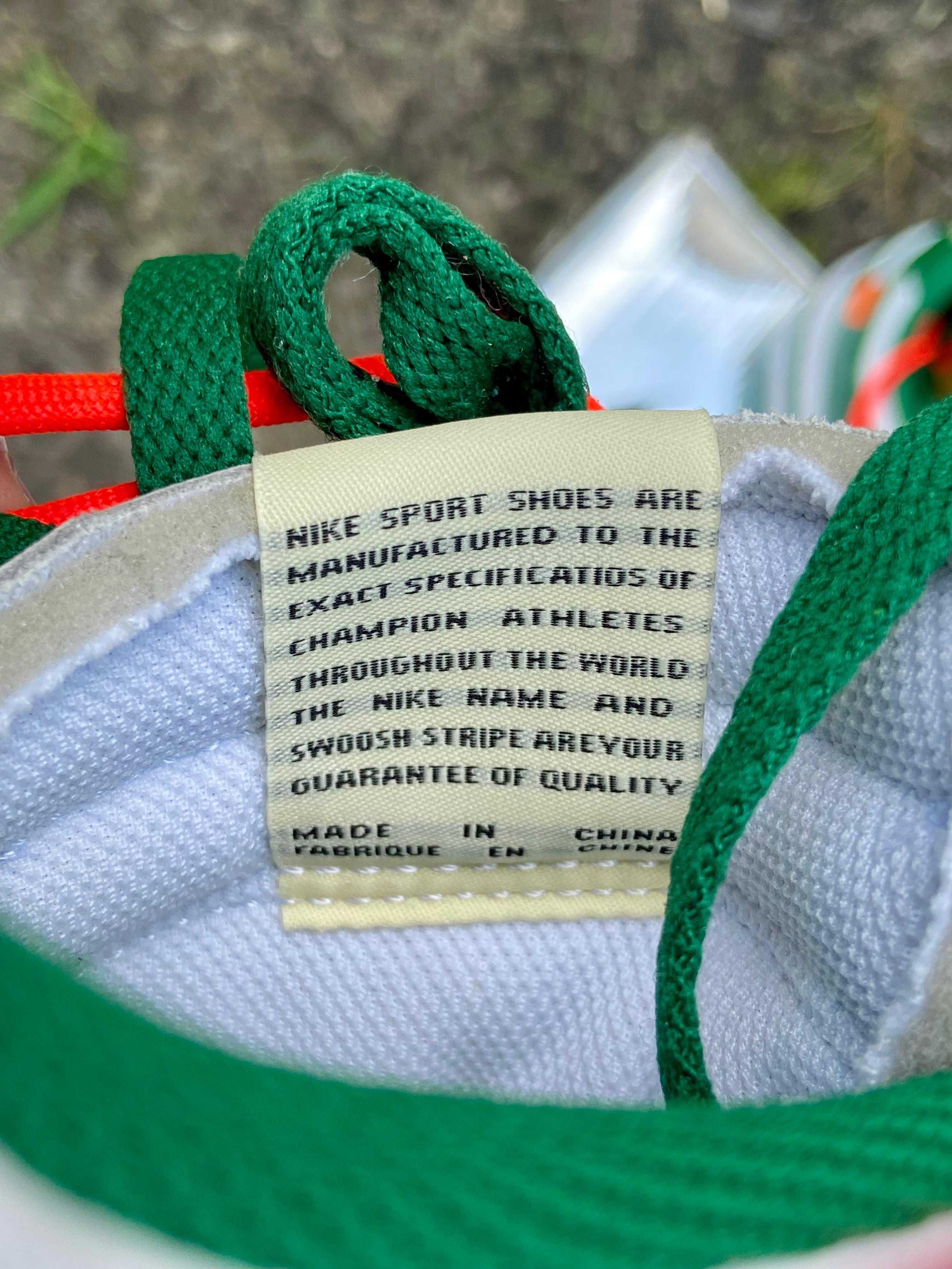 Sapatilhas Nike Off-White Dunk Pine Green Tamanho 44 Com Caixa
