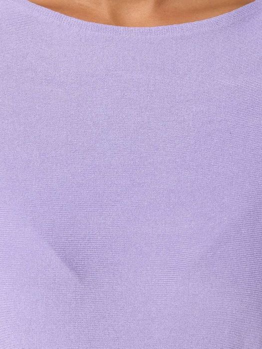 NOWY sweter nietoperzowy z wiskozy rękawy ¾ liliowy nietoperz Orsay S