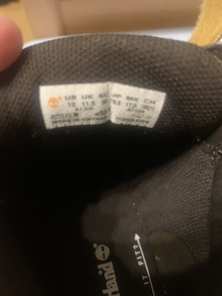 Продам детские ботиночки Timberland. Р.30