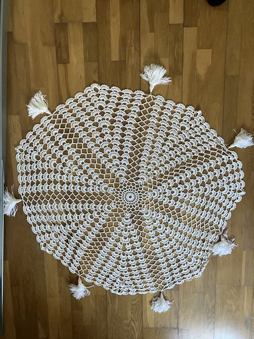 Toalha Crochet 120cm
