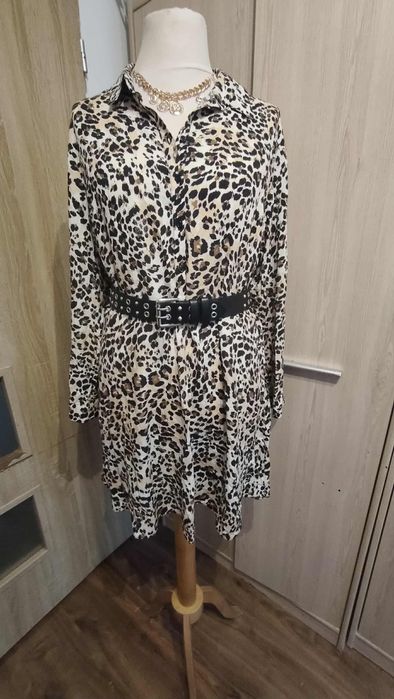 Sukienka panterka Primark nowa 48