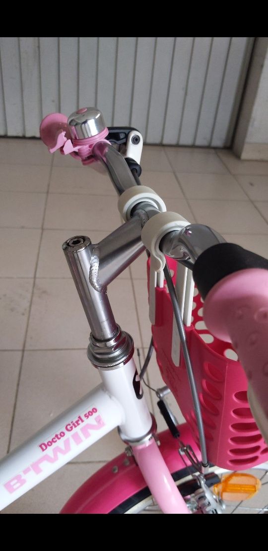 Bicicleta criança Decathlon 500 DOCTOGIRL roda 16"