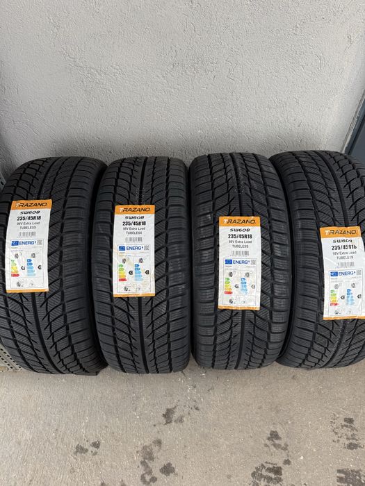 235/45/18 Trazano nowe opony zimowe