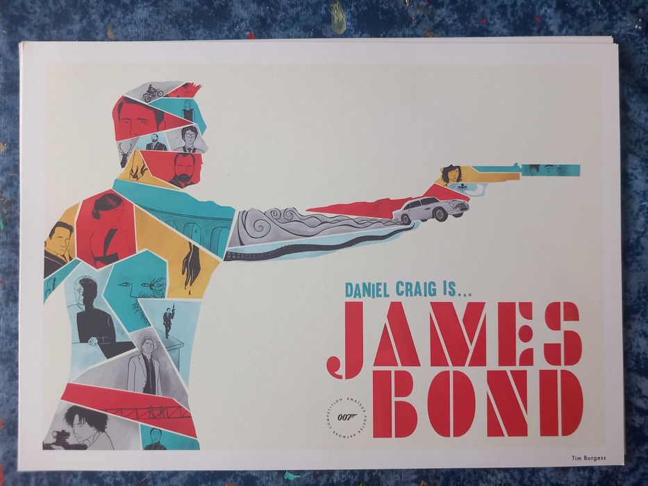 Posters James Bond 007 tamanho A4