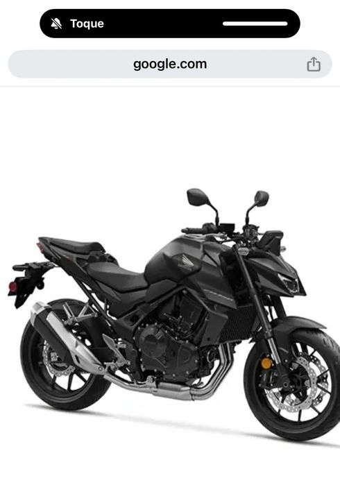 Mota honda hornet 750 nova