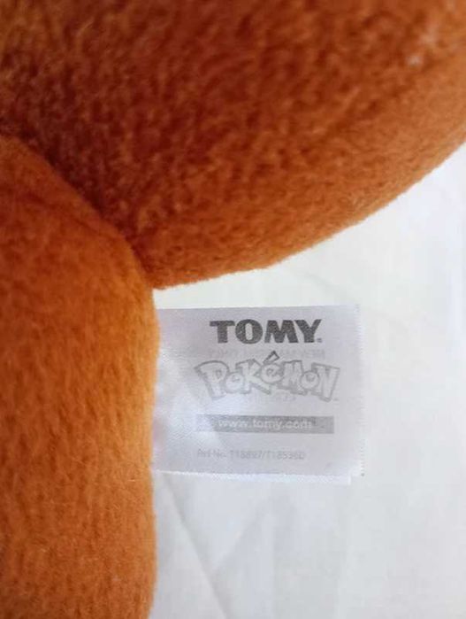 Pokemon peluche autêntico eevee da marca tomy