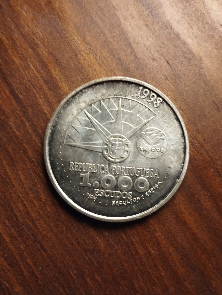 Moedas de prata de coleção