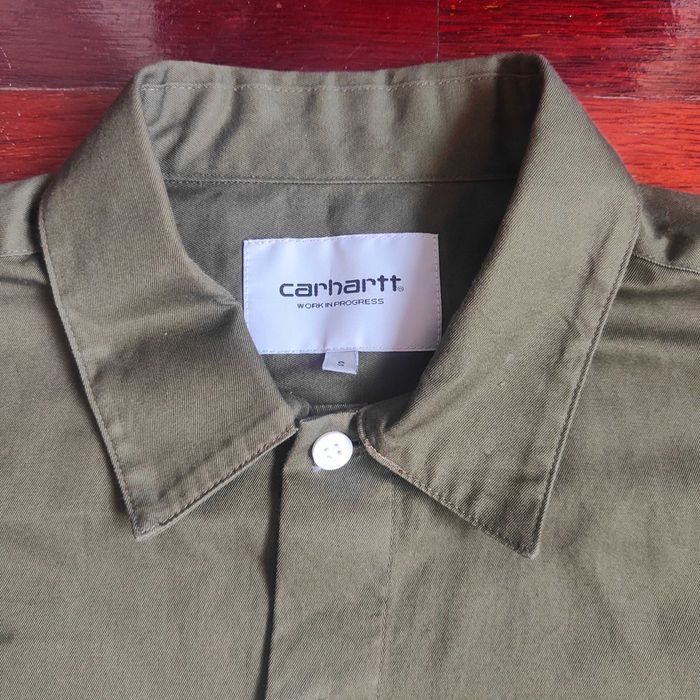Camisa Carhartt manga curta Worker shirt caqui S