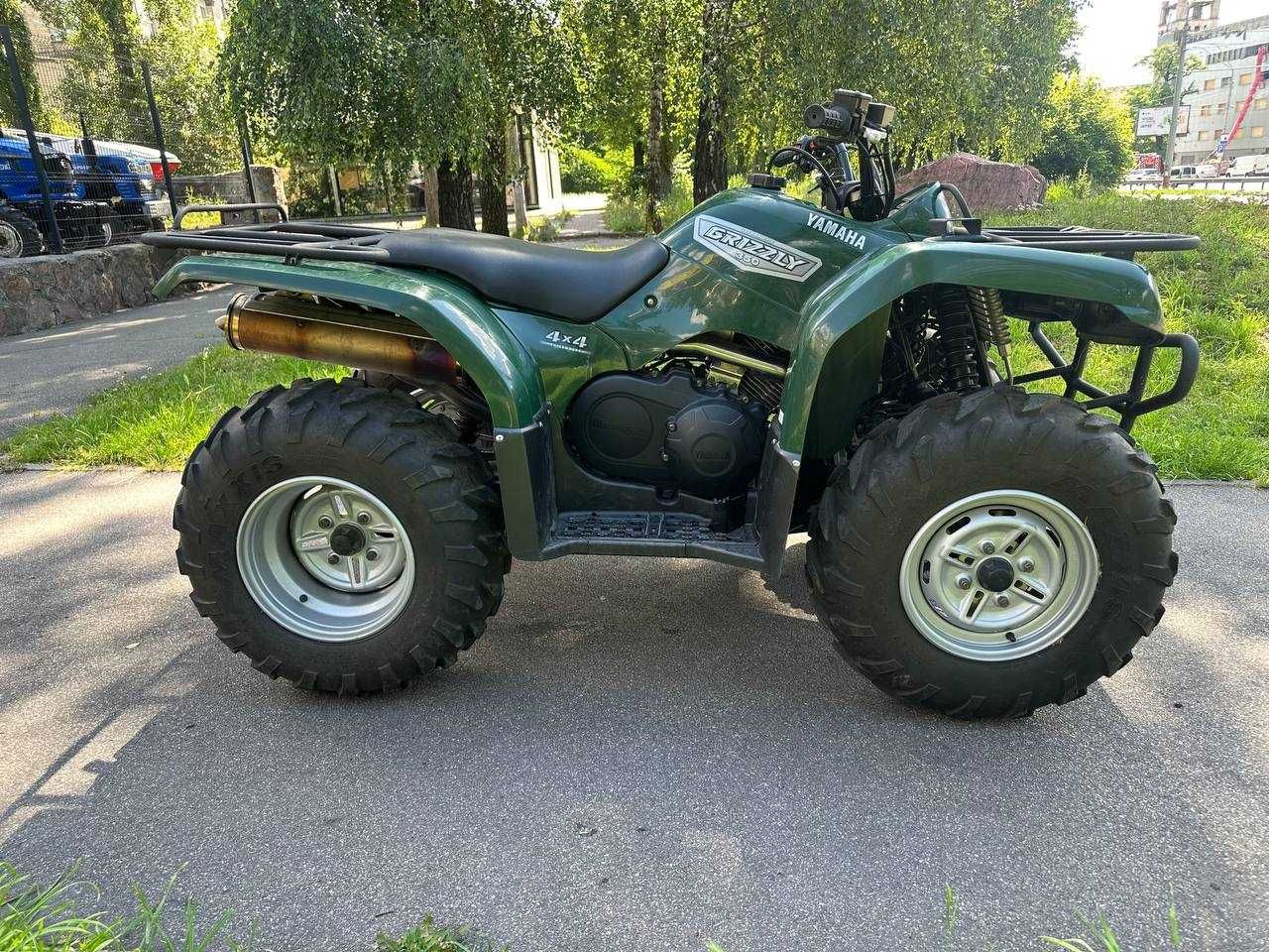 Квадроцикл Yamaha Grizzly 350cc 4x4 249 км Капсула Часу