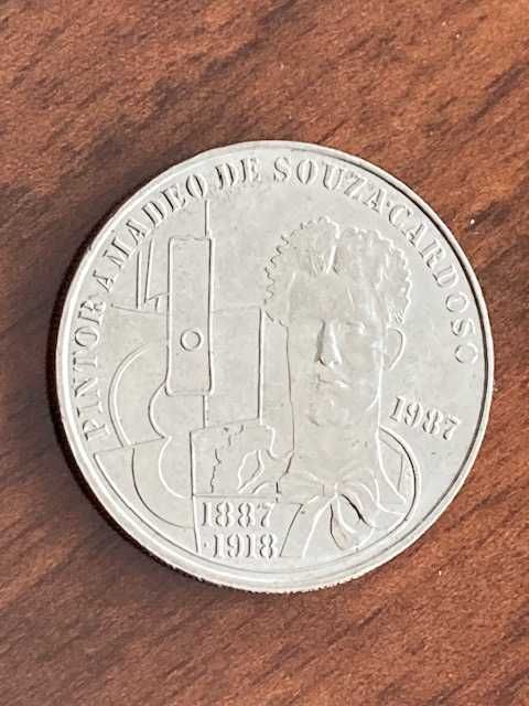 3 Moedas comemorativas 100 escudos, 1989 – Amadeu de Souza Cardoso