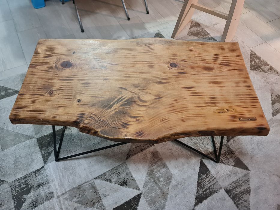 Mesa de centro madeira maciça