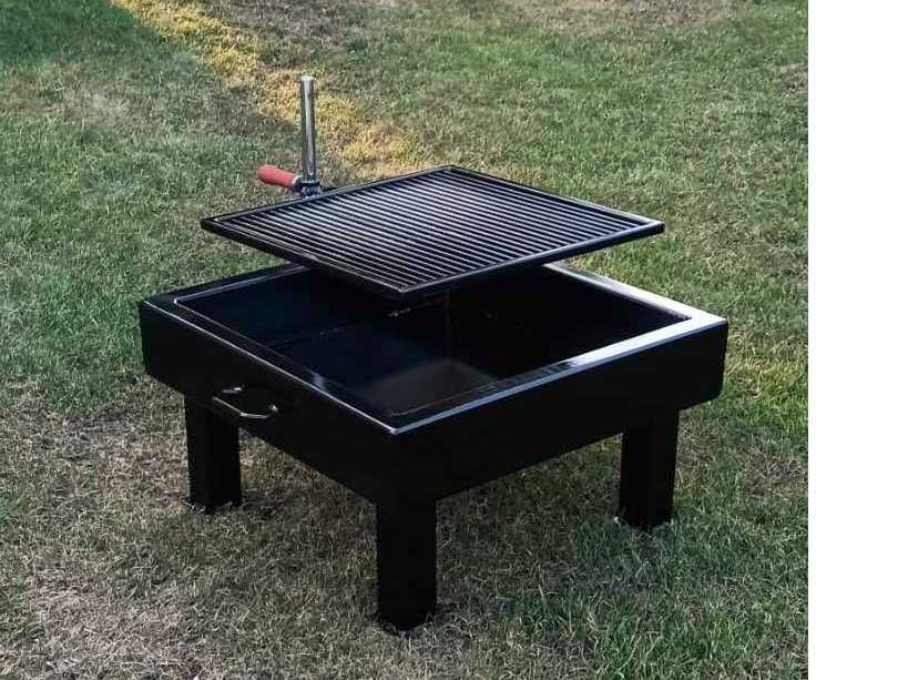 Grill / Palenisko *Wyrób rzemieślniczy* Duży i solidny 60x60cm