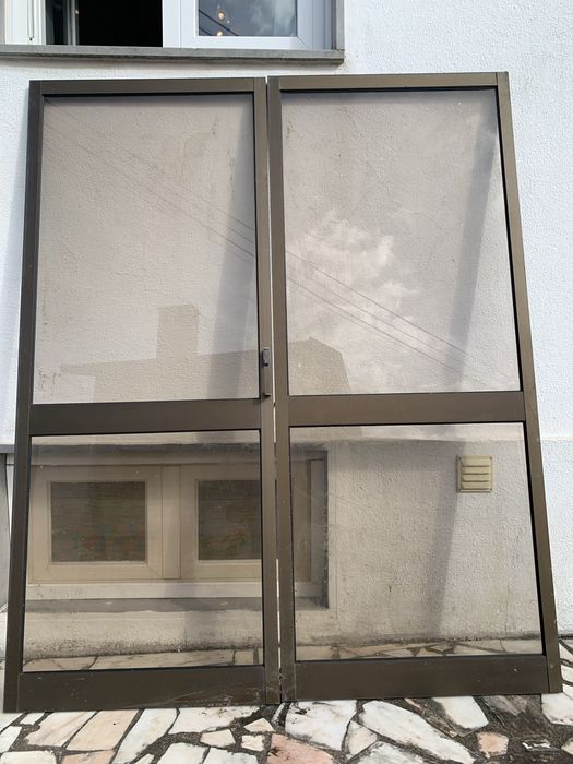 Porta em aluminio 1,96 x 1,60