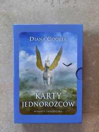 Diana Cooper, Karty jednorożców 44 karty + książeczka