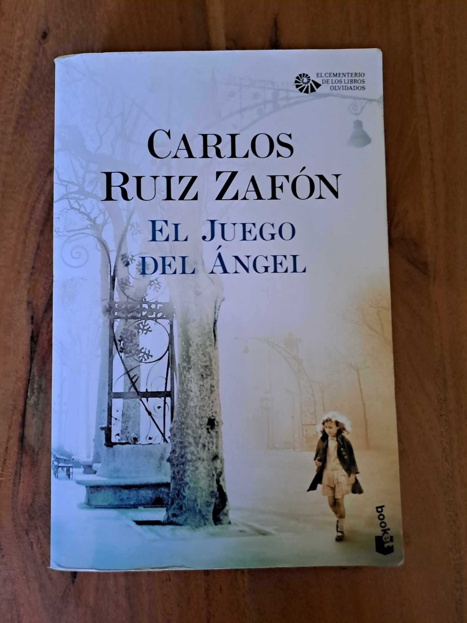 El Juego Del Angel - Carlos Ruiz Zafon, książka w języku hiszpańskim