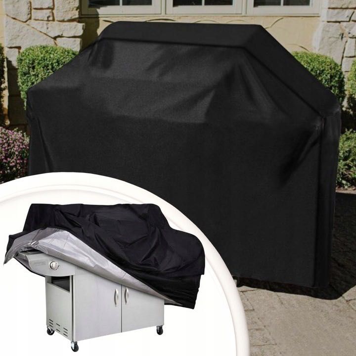 Duży Pokrowiec Osłona na Grill Gazowy Grilla Wodoodporny 145x61x117 cm