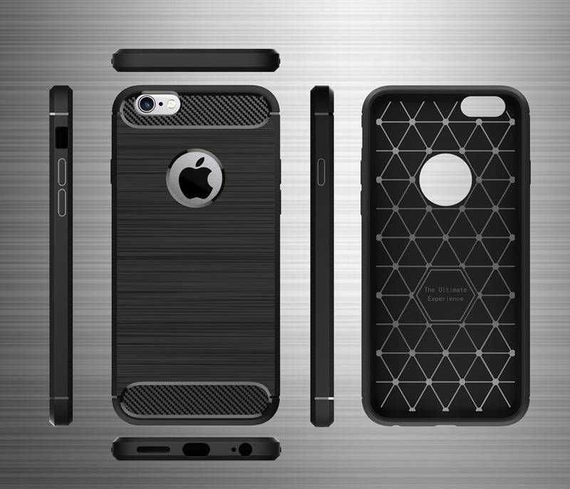 Etui pancerne carbon do apple iPhone 6 / iPhone 6s