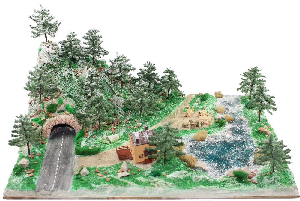 Перший сніг, набір для створення діорами, креативний подарунок.