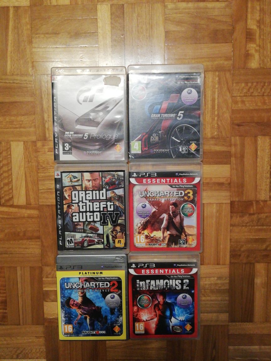 Vários jogos PS3