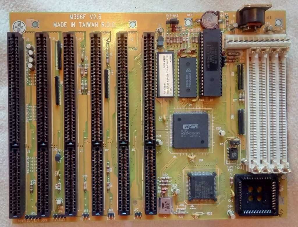 RETRO Komputer AT 386 SX33 Mhz kompletny klasyk w super stanie!