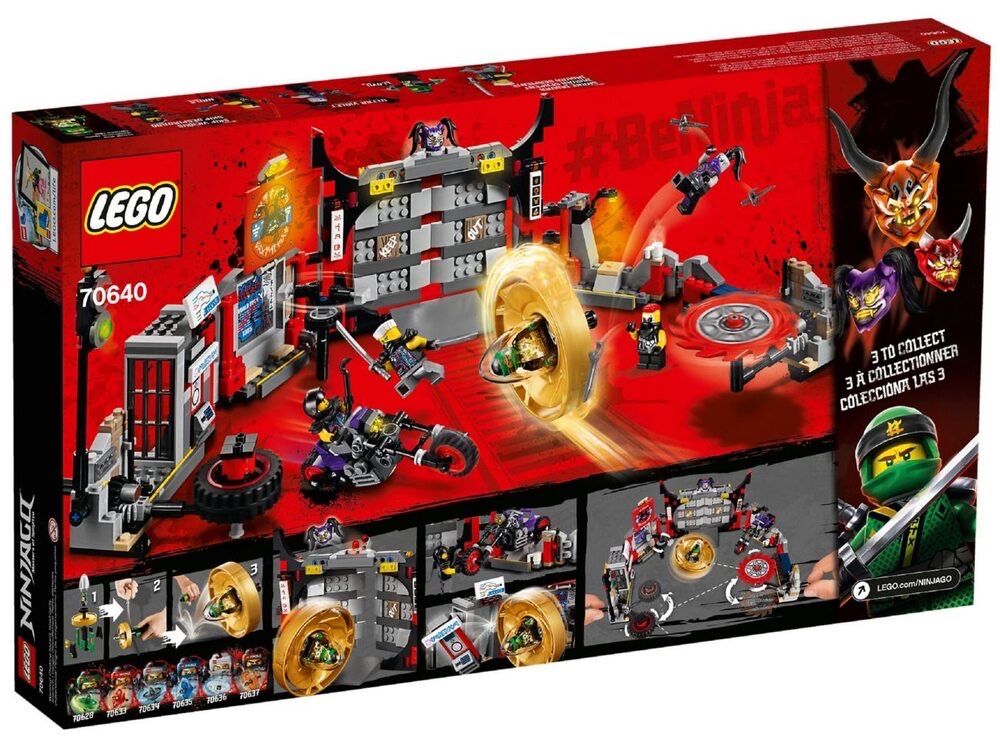 Lego Ninjago Штаб-квартира синів Гармадона 70640