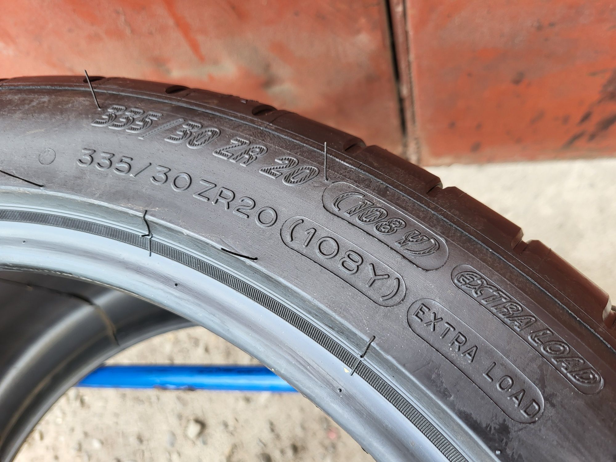 335/30/20 R20 Michelin Pilot Super Sport NO 2шт ціна за 1шт літо шини