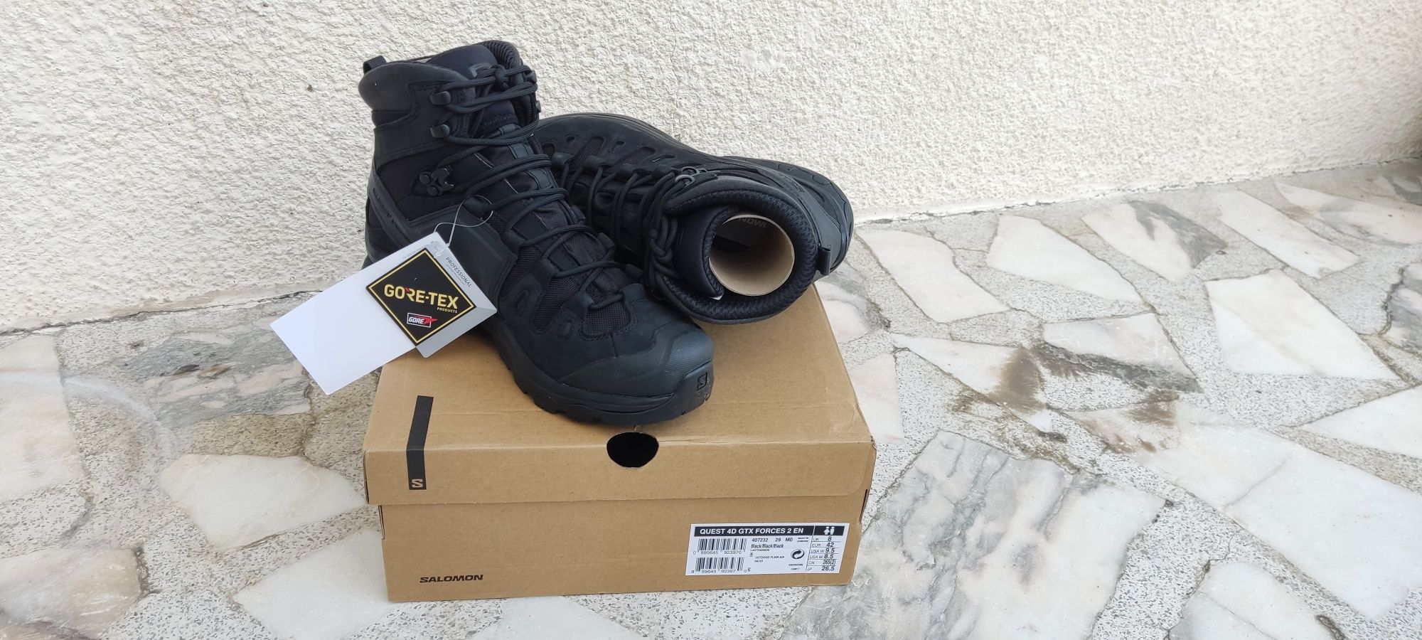 Botas salomon Quest 4d GTX forces 2 en