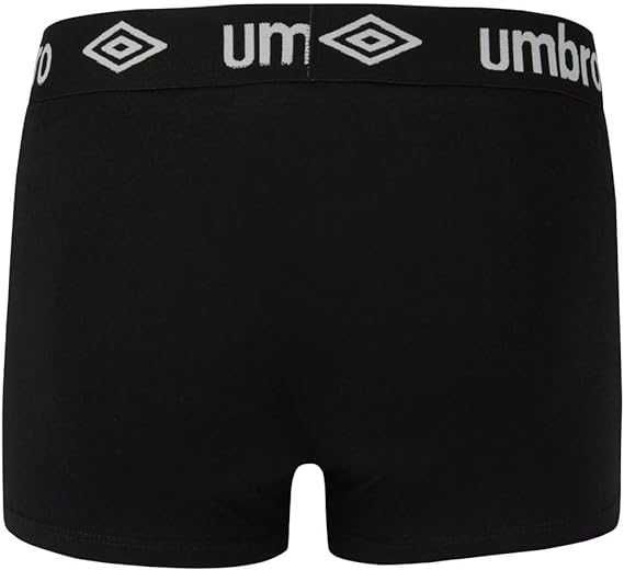 Męskie Bokserki Umbro Czarne XL - 5 sztuk