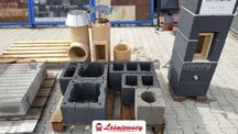 Komin SYSTEM KOMINOWY kompletny 6m bez wentylacji z dostawą kurier