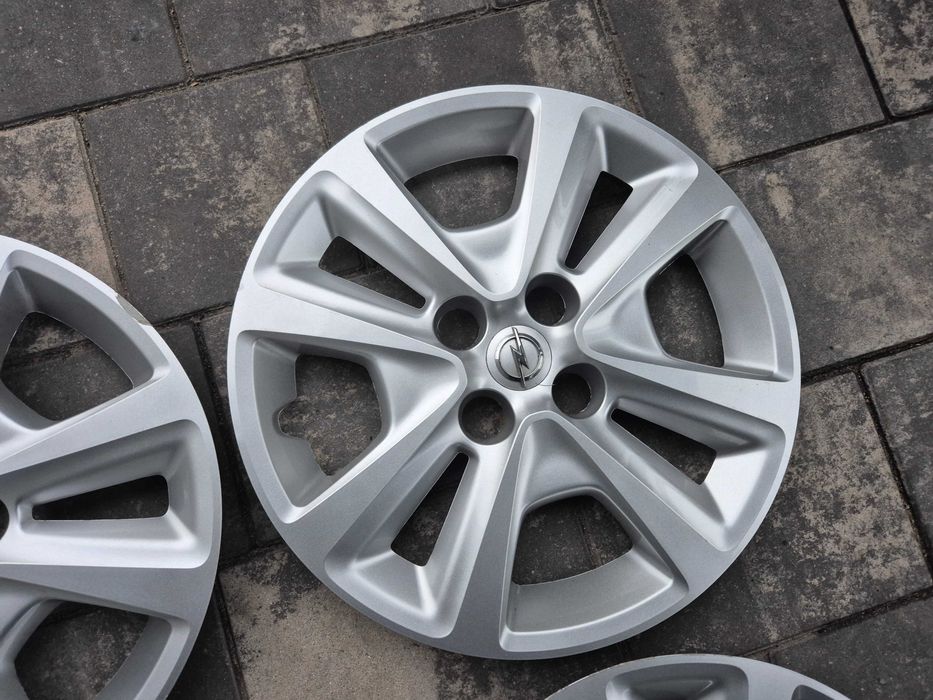 Kołpaki 15” OPEL Orginał GM OPEL CORSA E ADAM strukturalne N4012