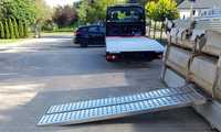 Najazdy - podjazdy  aluminiowe- trapy najazdowe