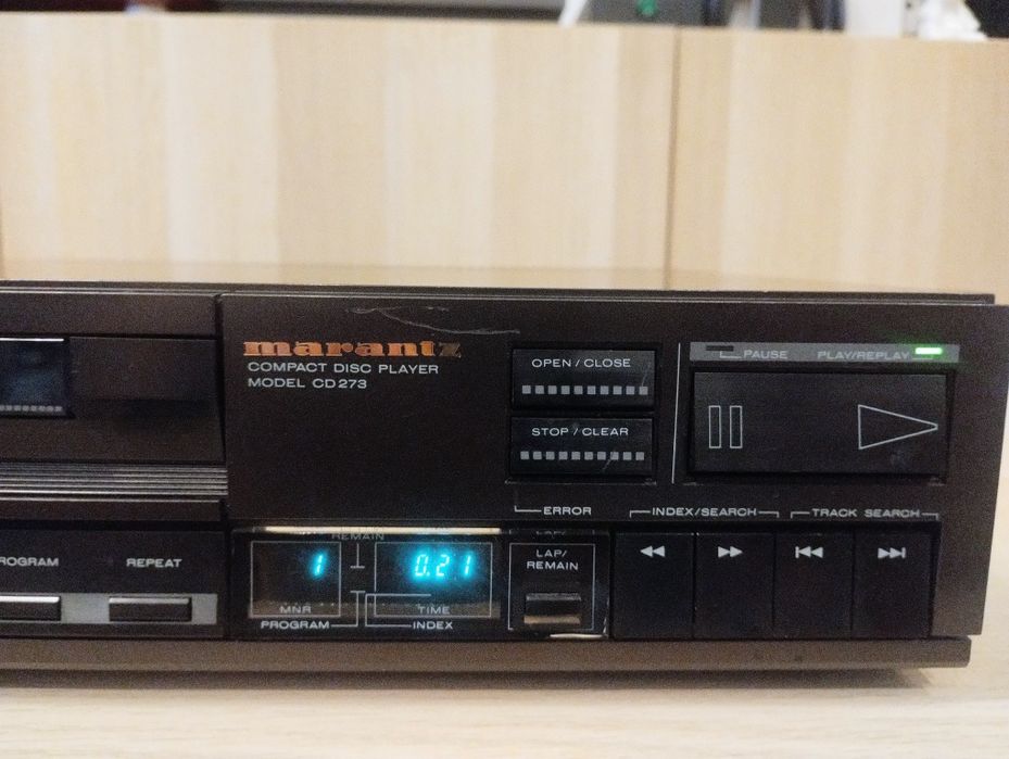Marantz CD 273 - pięknie brzmiący odtwarzacz CD TDA 1541