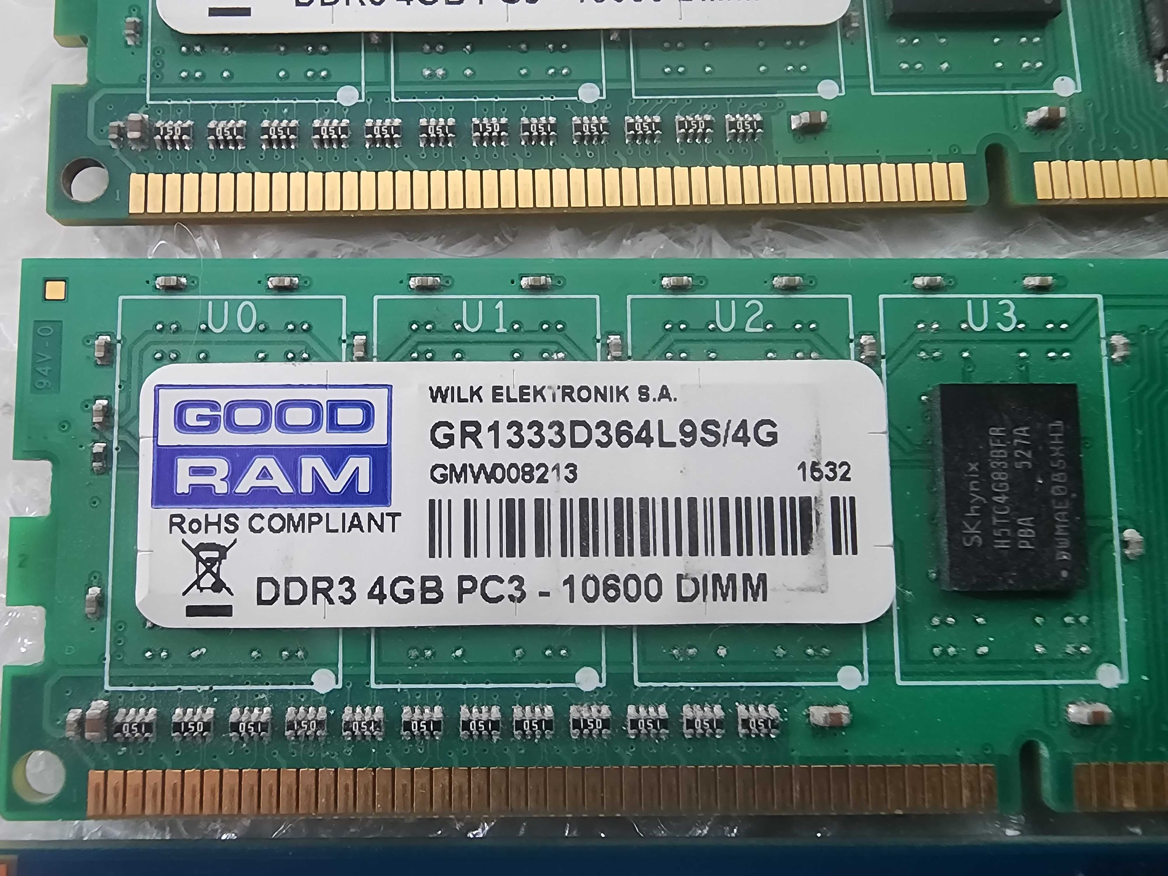 Оперативка DDR3 1333 3x4Gb