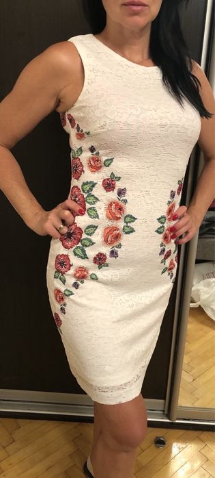 Платье вышиванка Desigual Benneton