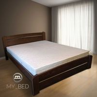 Ліжко двоспальне дерев'яне Юлія 160*200/Кровать двуспальная