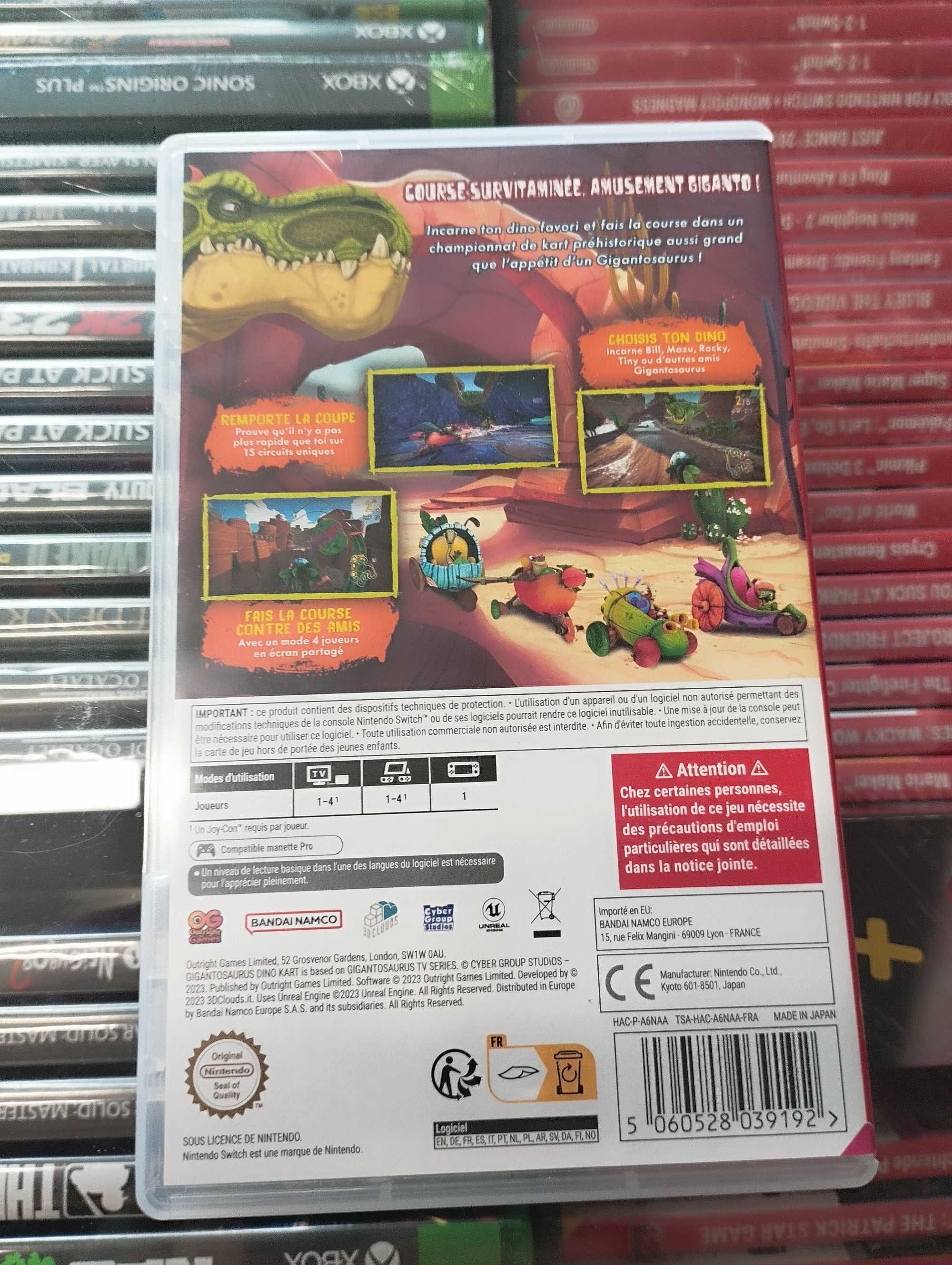 Gigantozaur: Dino Kart [Switch] PL