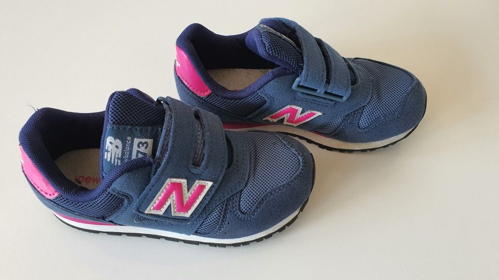 Sneakersy NEW BALANCE - YV373AB Granatowy Ideal