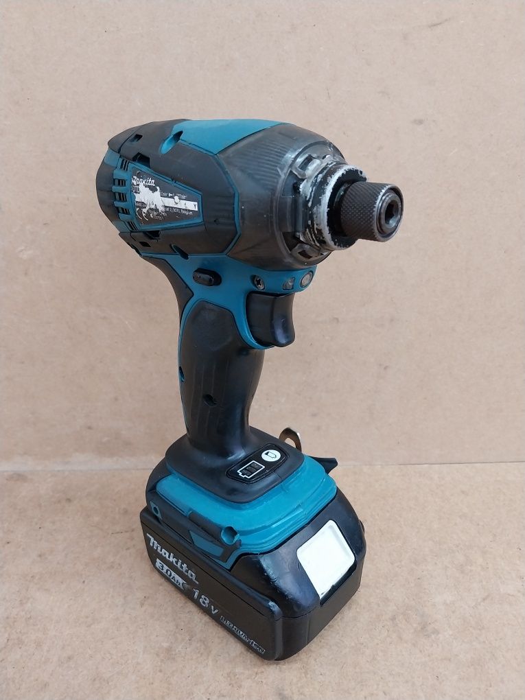 Makita DTD Zakrętarka Udarowa Bitówka Brushless HEX 1/4" 3.0Ah