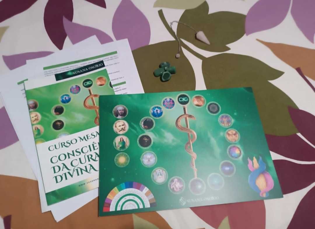 Mesa radionica consciência cura divina