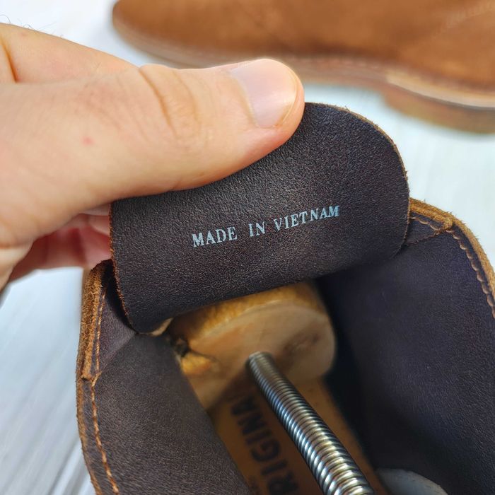 Ботинки дезерты Clarks Originals замша Англия 41р черевики