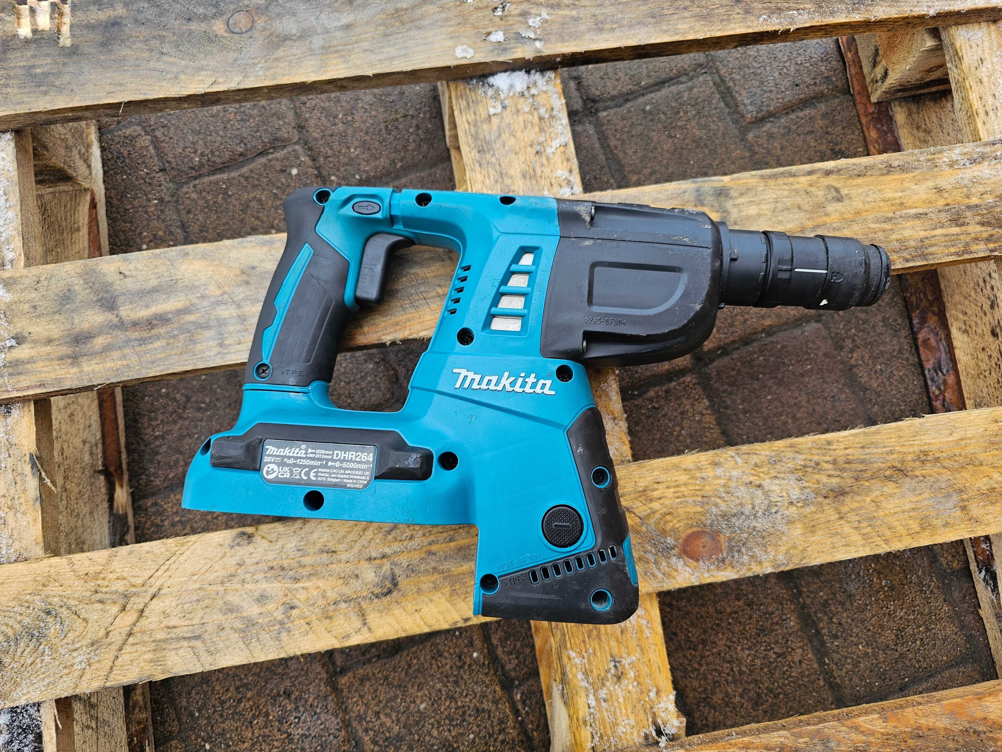 MAKITA DHR264 młotowiertarka 2x18V stan BDB 2022R