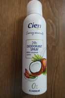 Dezodorant Cien o zapachu kokosa 24 godziny bez aluminium NOWY