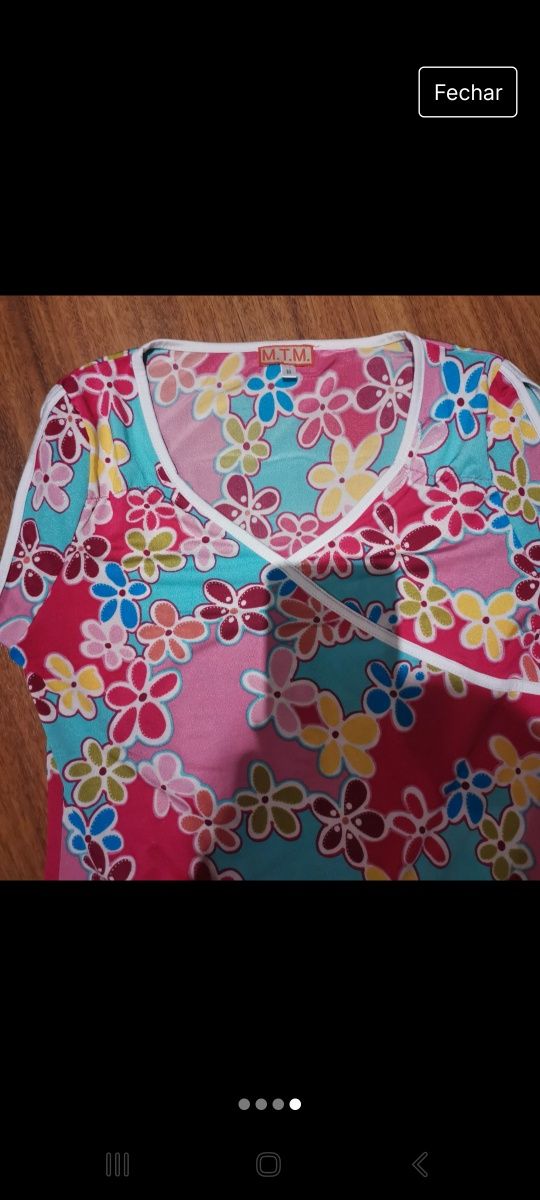 Camisola  flores