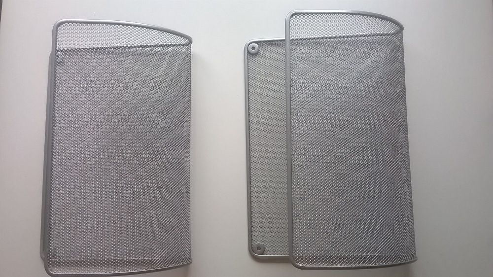 Conjunto: 1 Organizadores + 2 estantes de parede escritório IKEA
