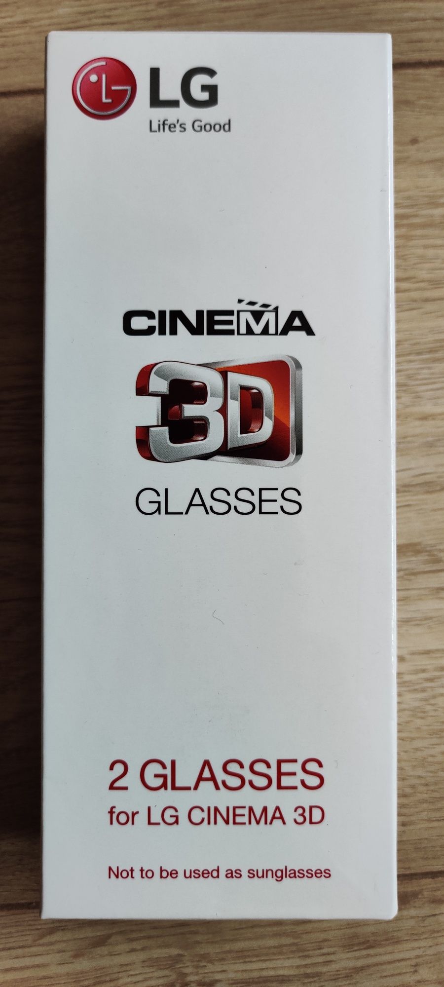 Nowe okulary Cinema 3d Glasses LG nigdy nieużywane