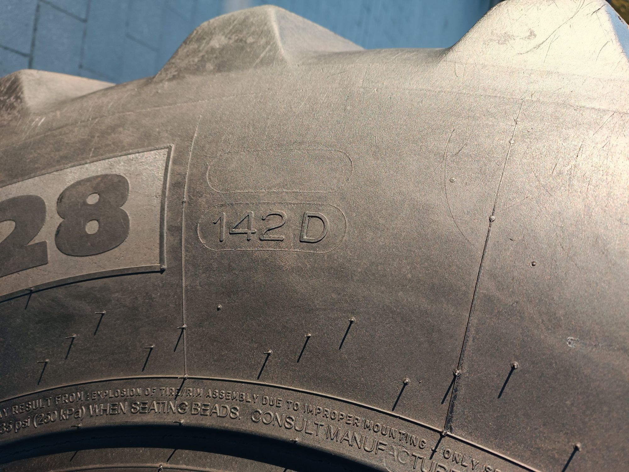 540/65R28 Michelin Multibib opony rolnicze